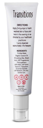 Bezwecken - Transitions - 2oz Crème - Professionally Formulated Topical Wrinkle Treatment for Face & Neck - Safe, Natural, Paraben Free - 30 Day Supply