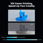 Creality PLA Filament 1.75mm for K2 Plus Combo, RFID 3D Printer Filament PLA for High Speed 30-600mm/s, 1kg(2.2lbs)/Spool Hyper PLA Filament Support CFS, Fits for Most 3D Printers (Grey)