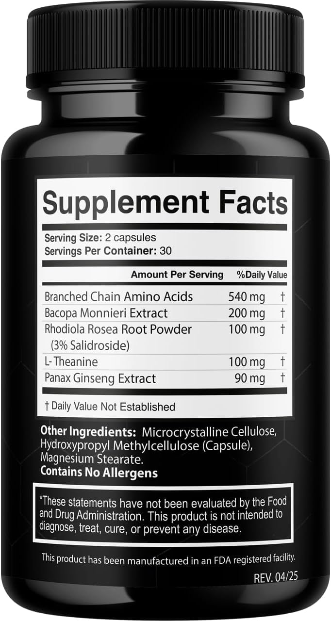 (3 Pack) Memo Blast Capsules - Official MemoBlast Premium Formula Supplement Pills, Advanced Support Formula for Overall Health & Wellness, All Natural Vive Nervo Review, 180 Capsules for 3 Months