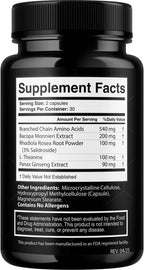 (3 Pack) Memo Blast Capsules - Official MemoBlast Premium Formula Supplement Pills, Advanced Support Formula for Overall Health & Wellness, All Natural Vive Nervo Review, 180 Capsules for 3 Months