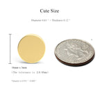THCMagorilla Strong Neodymium Rare Earth Magnets for Crafts, Heavy Duty Round Small Magnets, 0.63 x 0.12 Inch, 20 PCS, Gold