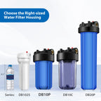 SimPure DB10P 10" *4.5" Whole House Sediment Water Filter Housing