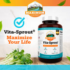 Vita-Sprout Whole-Food Multivitamin & Phytonutrient Blend, 120 Capsules