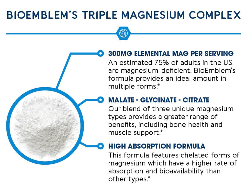 BioEmblem Magnesium Complex 60 Capsules