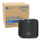 SofPull Centerpull Large by Georgia-Pacific PRO Paper Towel Dispenser, 10.13” W x 11.33” D x 10.58” H, 1 Dispenser, 58201B