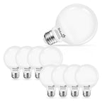 Dekang 8 Pack LED Globe Light Bulbs 5000K Daylight E26 Base 60W Equivalent