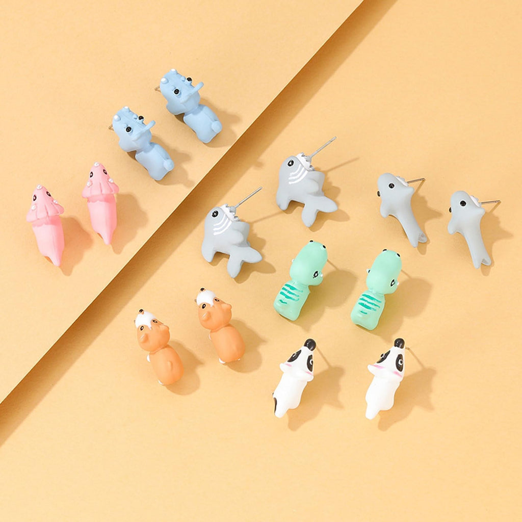 Cute Animal Bite Earrings Fun Unique Earrings for Women