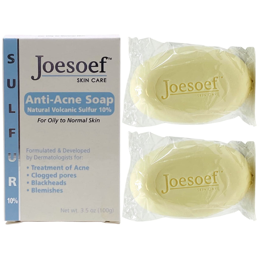JOESOEF SKIN CARE Sulfur Soap with Salicylic Acid for Acne
