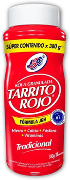 Yahve - Kola Granulada Tradicional Sabor Tradicional 0- Pack de 2 Tarrito Rojo de 330 gramos - Mejorar el bienestar y la nutrición de tu Cuerpo - Suplemento Multivitamínico - Despensa Colombiana