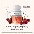 EZ Melts L-Theanine 200 mg - Stress & Relaxation Support Supplement - No Artificial Flavors - No Drowsiness - Non-GMO & Vegan - Sweet Cherry - 120 Dissolvable Tablets (60 Servings)