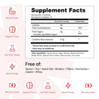 Create Creatine Monohydrate Gummies for Men & Women, Boost Focus, Strength, and Endurance, Anti-Melting Formula, Vegan, Gluten-Free, Non-GMO, 1.5g of Creatine per Gummy (Sour Cherry)