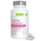 Igennus Methylated Prenatal Multivitamin for Women, Folate for MTHFR, High Absorption, Pure & Clean, Gentle Iron, Choline, Calcium & Magnesium, Vegan Pregnancy Vitamins, Halal, Non-GMO, 60 Tablets