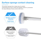 Ganliving 50 Count Disposable Toilet Brush Refills, Toilet Bowl Cleaner, Compatible with Most Toilet Wand for Home and Bathroom Cleaning