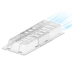 Sideways Magnetic Vent Extender for Under Furniture, Floor Resiter Vent Deflector Fits Vents 3" - 6" Wide (1PCS)
