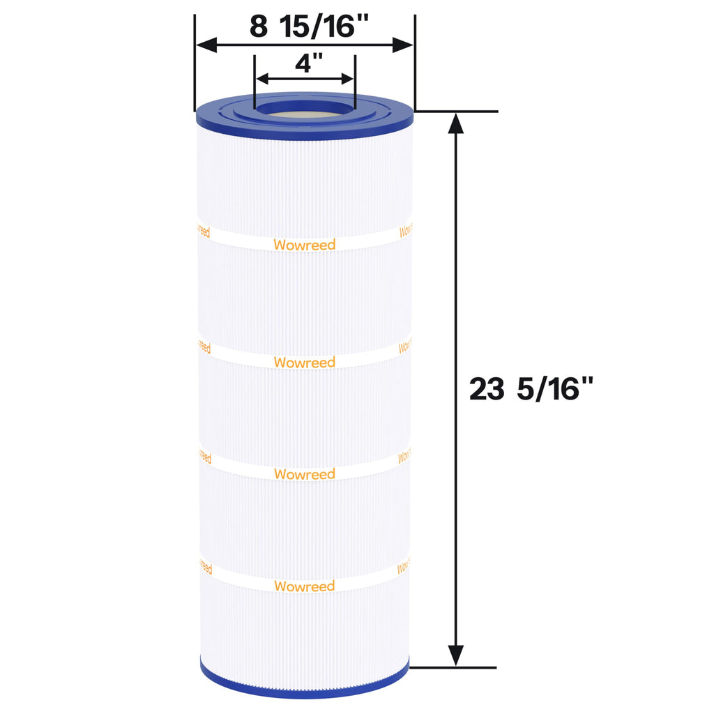 Wowreed Pool Filter Compatible with CCX1500RE, CC1500RE, X-Stream 150, PXST150, Jandy CS150, R0462300, Star-Clear Plus C1502, CX1520RE, PJANCS150, C-8414, FC-1287,150 sq. ft. Cartridge, 1 Pack