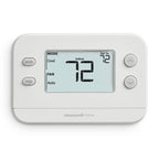 NEW! Honeywell Home Non-Programmable Thermostat, Single-Stage, 1 Heat/1 Cool Compatibility, X1N, White