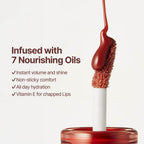fwee 3D Voluming Gloss 70% (Rich) | Vanilla 70% | High Shine, Non-Sticky Lip Gloss for Makeup | Long-Lasting, Moisturizing Gel Formula | 30%, 70% Pigment Options | 5.3g