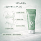 Hlonns Healora Intertrigo Cream, Skin Fold Care & Chafing Support Cream, With Zinc Oxide Undecylenic Acid, Witch Hazel Extract, Tea Tree Oil, Supports Skin Comfort, for Friction-Prone Areas, 2 oz (2)