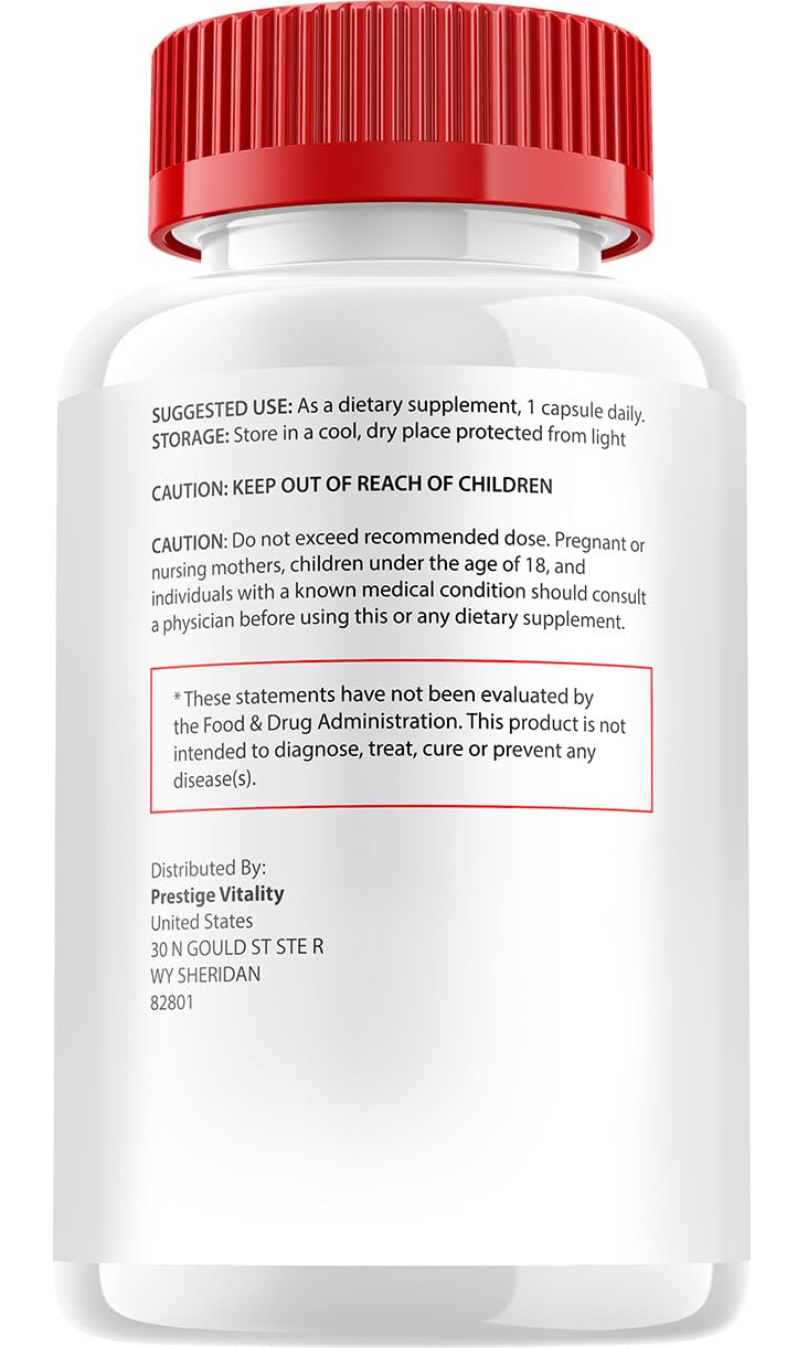 Gluco Bio Healthy Vitamin Capsules, GlucoBio Advanced Supplement, All Natural Formula to Maintain Healthy Levels, Maximum Strength Daily Formula, Gluco Bio Pills Reviews (2 Pack - 120 Capsules)