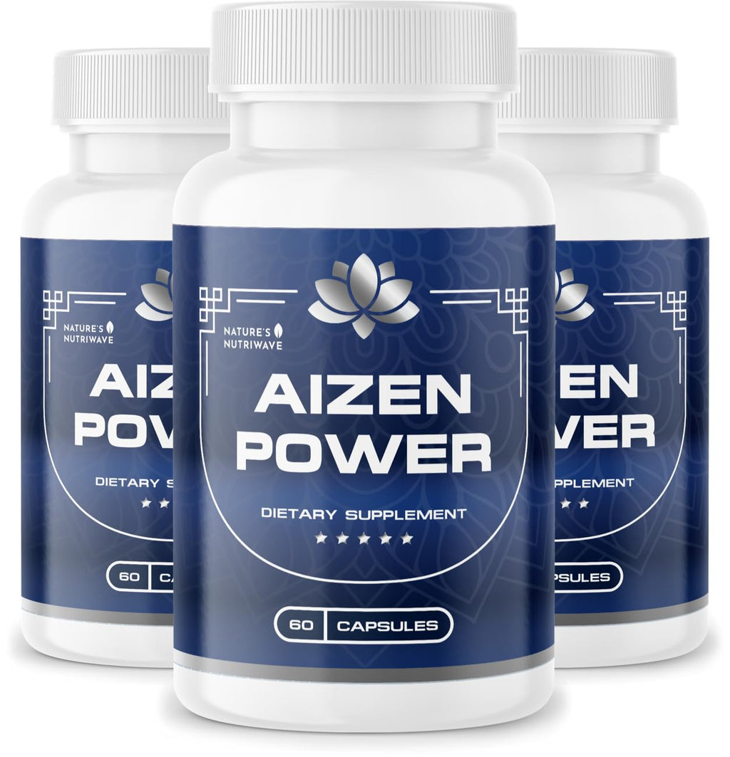 AizenPower – Original Formula Capsules – 60 Ct, 3 Month Supply
