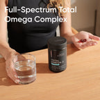 Sports Research® Total Omega-3 Fish Oil 2200mg - Made from Antarctic Krill w/Astaxanthin, Wild Sockeye Salmon & Alaska Pollock - 960mg of EPA & DHA - 120 Softgels