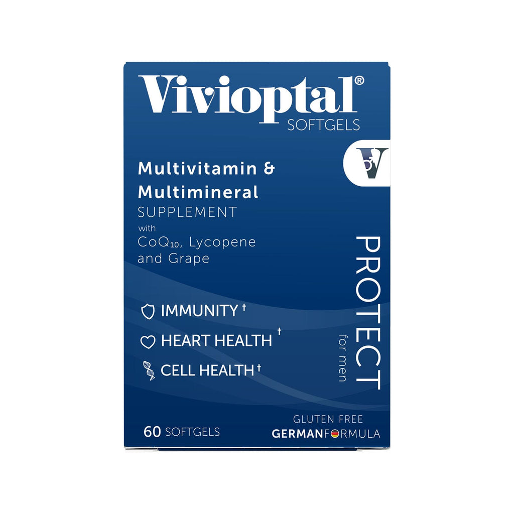 Vivioptal for Men, 60 Softgels + Vivioptal Women, 90 Softgels, Multivitamin & Multimineral, Gluten Free, German Formula