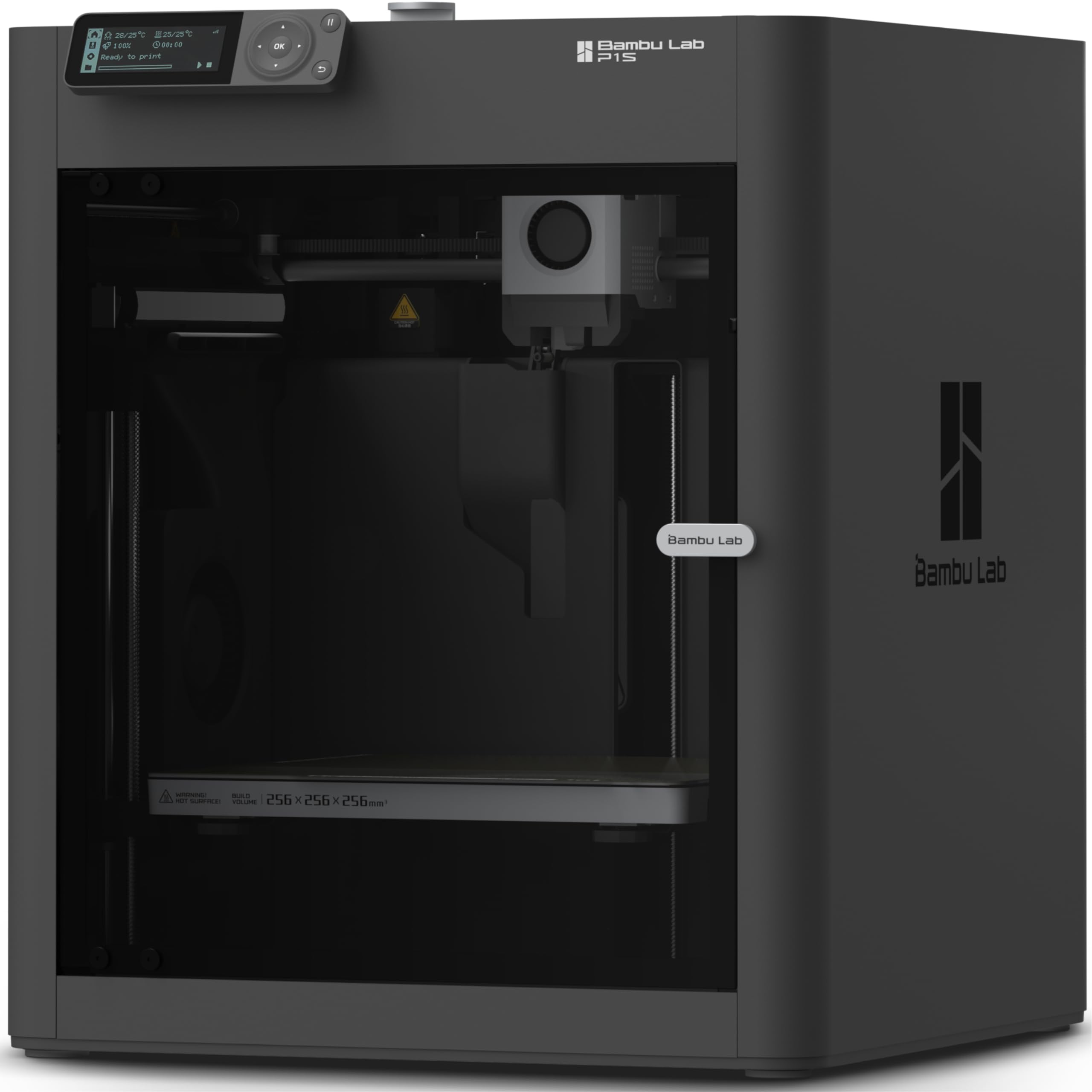 Bambu Lab P1S 3D Printer, Ready-to-Use FDM 3D Printer