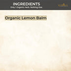 Khroma Herbal Products Organic Lemon Balm 30 Servings - 800 MG Per Serving - 2 FL OZ Liquid - Melissa Officinalis