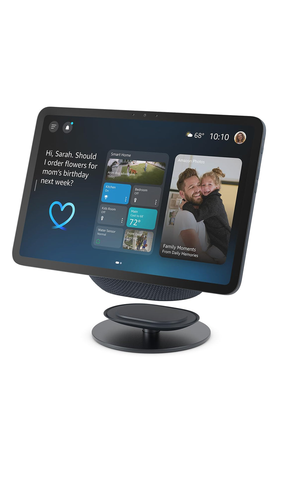 Amazon Adjustable Stand | Designed for Amazon Echo Show 8 & 11 (2025 releases, sold separately) | Graphite