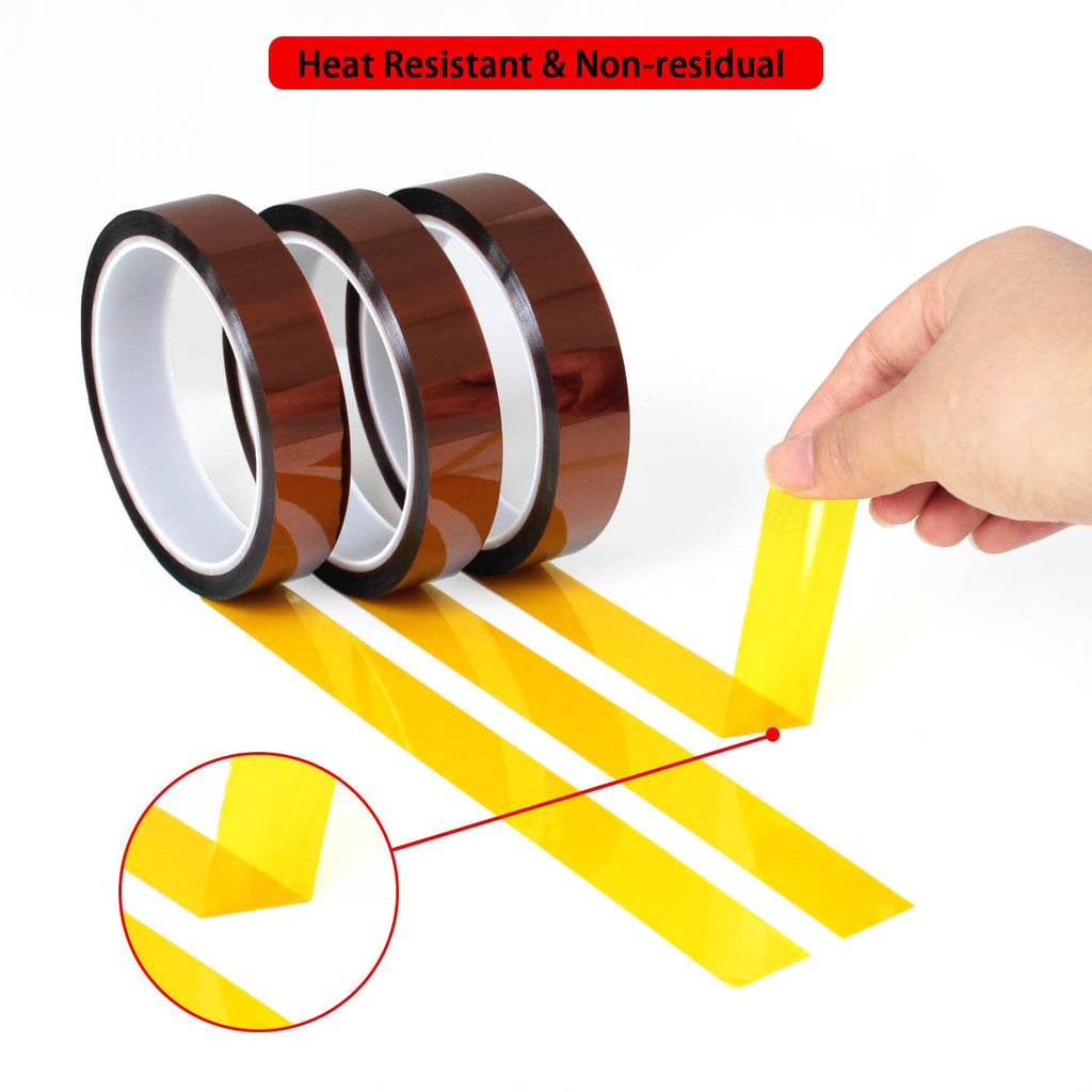1''×33M High Temperature Resistant Polyimide Tape,No Residue Heat Tape