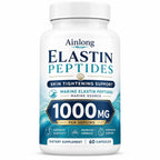 Ainlong Elastin Peptides 1000mg, Marine Elastin Peptide Skin Tightening Formula, 60 Count (1)