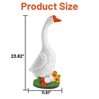 vchin Large Porch Goose Statue, 23 inch Large Porch Goose Statue