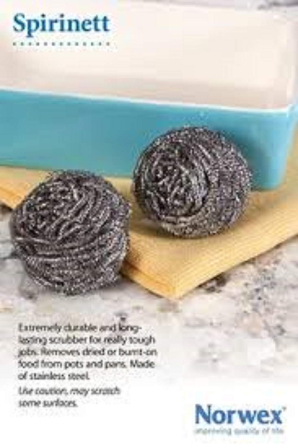 Norwex Spirinett Scrubbers, Pack of 2
