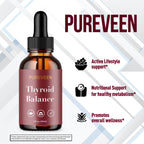 (5 Pack) Pureveen Drops, Pureveen Drops with All Natural Ingredients, Advanced Health and Wellness Vitamin Supplements Formula, Maximum Strength Active Lifestyle Multivitamin Support (150 Servings)