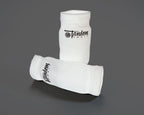 Tandem Sport Volleyball Elbow Pads - Volleyball Pads for Floor Burns and Bruises - Non-Bulky White Volleyball Elbow Pads