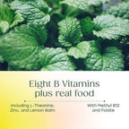 MegaFood Kids Vitamin B Complex – with Vitamin B12 & B6, Folate, Biotin, Zinc, Lemon Balm, L Theanine & More, Supports Cellular Energy Metabolism, Vegetarian, Gluten Free – 90 Mini Tablets