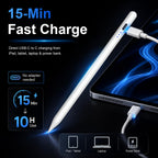 HATOKU Stylus Pen for Apple iPad 2018-2026 Magnetic for Note-Taking Drawing