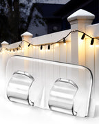 Hetyue Hooks for Outdoor String Lights Clips: 40Pcs Heavy Duty Light Hook