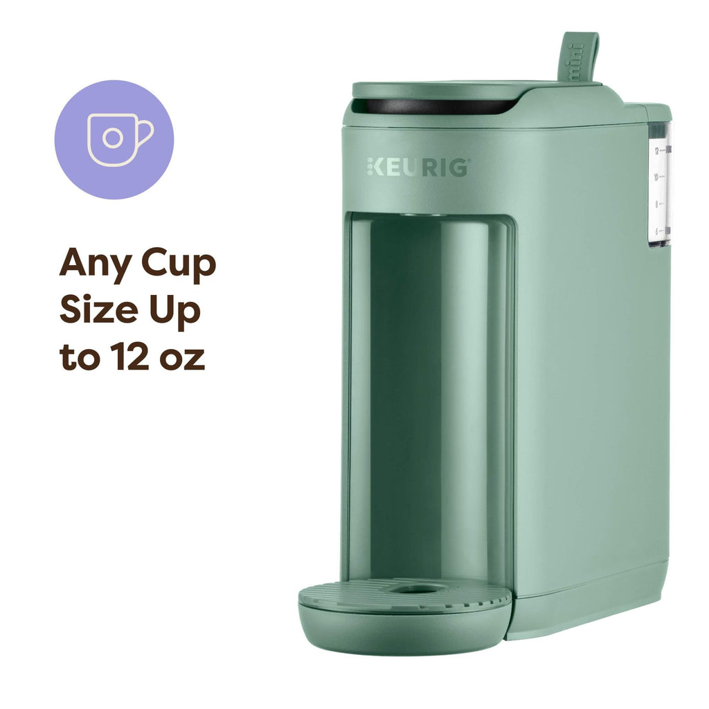 Keurig K-Mini Mate Single Serve K-Cup Pod Coffee Maker, Glamping Green