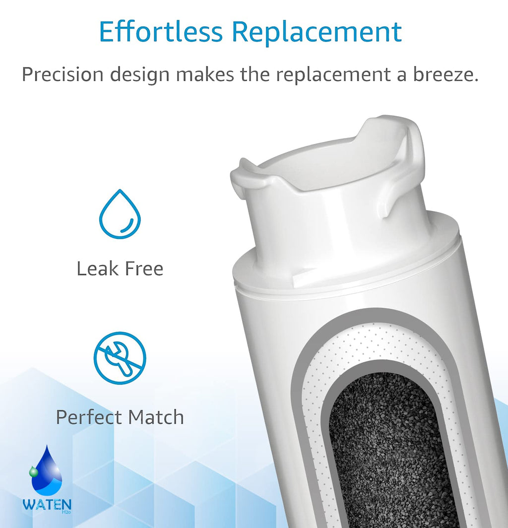 EPTWFU01 Water Filter Replacement, Compatible with Frigidaire EPTWFU01, Pure Source Ultra II, EWF02, 3 Pack