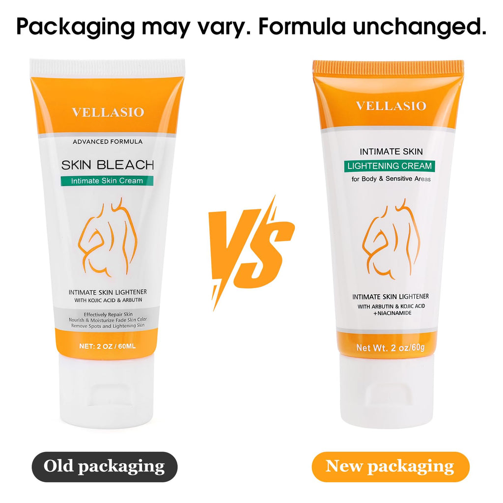 Skin Bleaching Cream, Skin Lightening for Intimate Area, Whitening Cream Underarms, Knees, Elbows, Inner Thigh, Bikini Line, Armpit, Natural Formula Dark Spot Remover