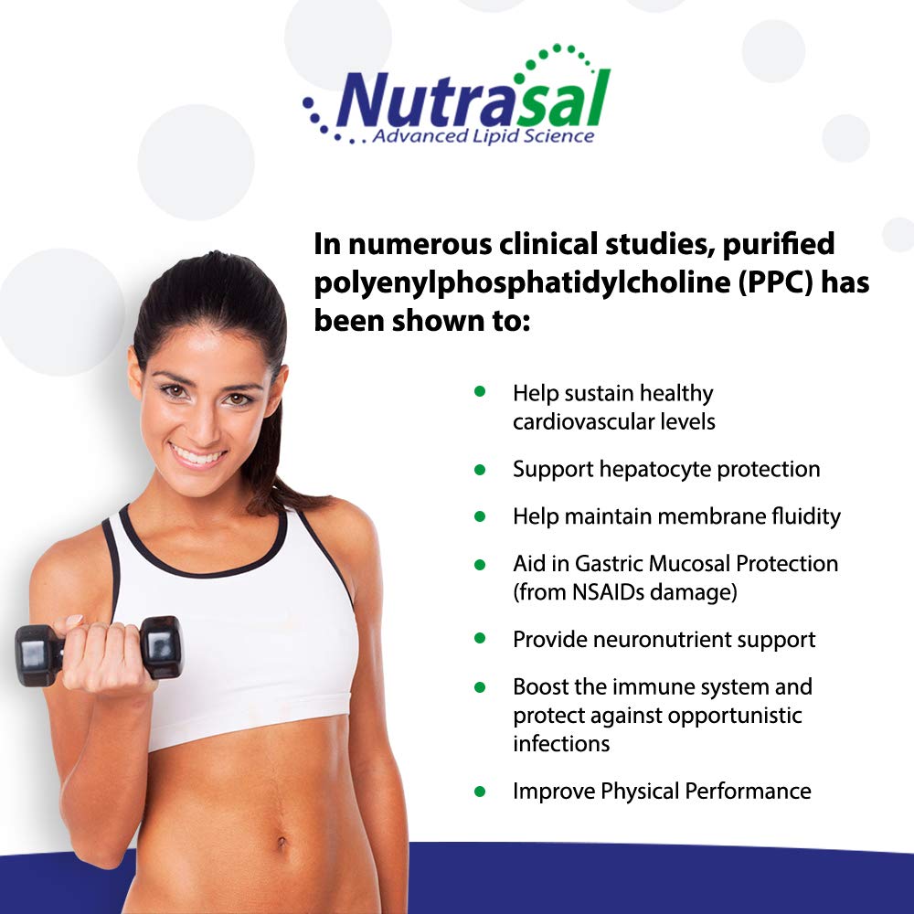 Nutrasal PhosChol Liquid Concentrate, 3000mg – 8 oz.