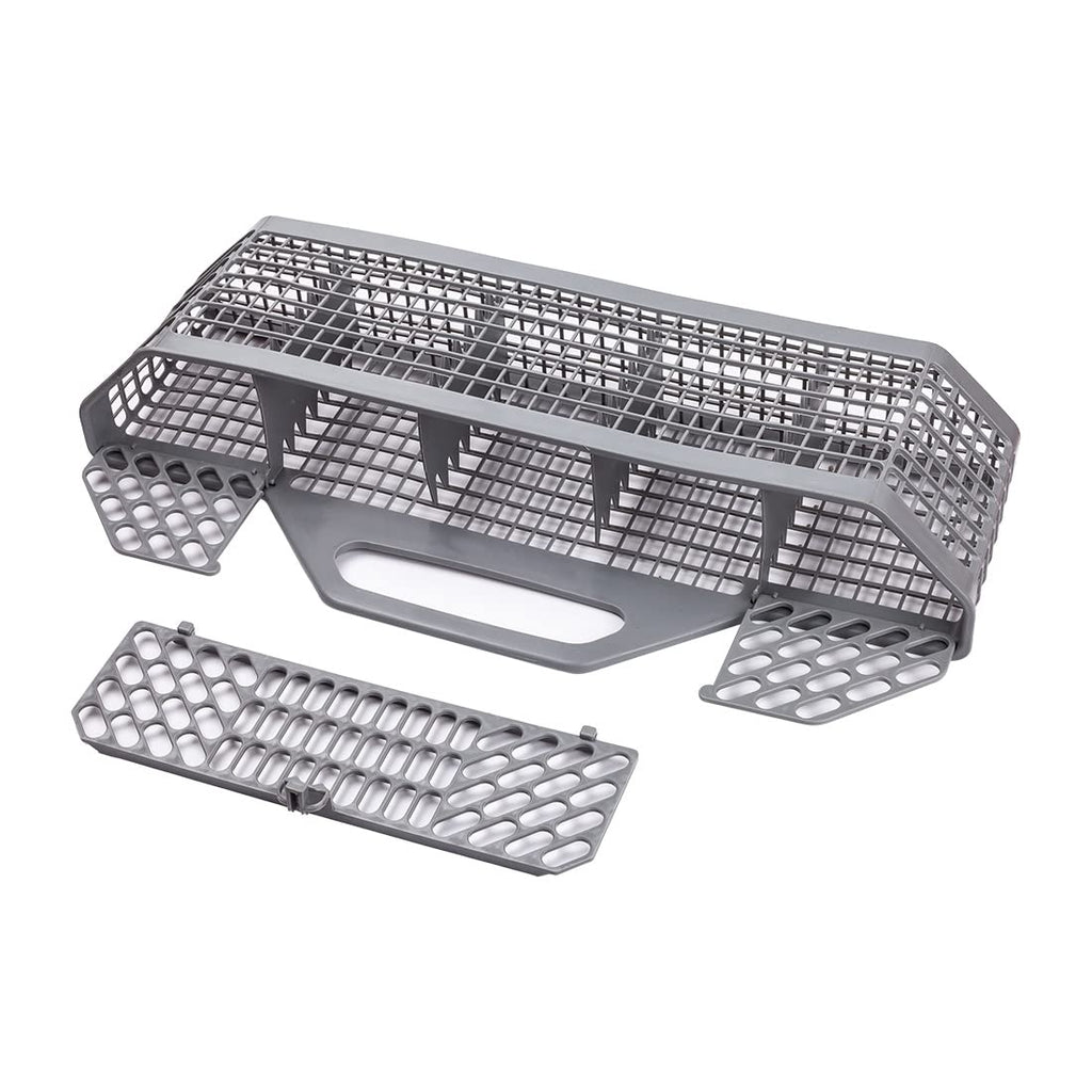 Universal Dishwasher Cutlery Basket Replacement WD28X10128 Dishwasher Utensil Silverware Basket, Compatible with Part No. AH959351, EA959351, PS959351, WD28X10127, WD28X10132