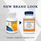 The Vitamin Shoppe L-Theanine 200MG - Calm Focus, Stress Support & Relaxation, Amino Acid from Green Tea (60 Capsules)