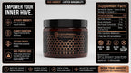 Bee hive Supplement with Bee Pollen, Propolis and Royal Jelly Powder | Beekeeper Sourced Power Blend Designed for Daily Wellness, Vitality, Natural Energy & Immune Support.