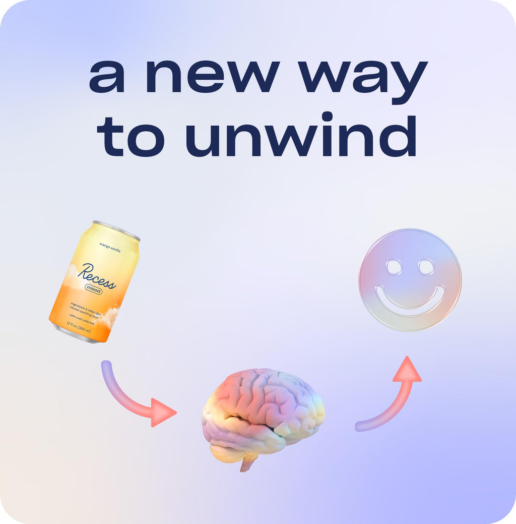 Recess Mood Magnesium Supplement Drink Calming Beverage, 12 Ounce (Variety Pack, 12 Pack) *Greatest Hits Sampler*