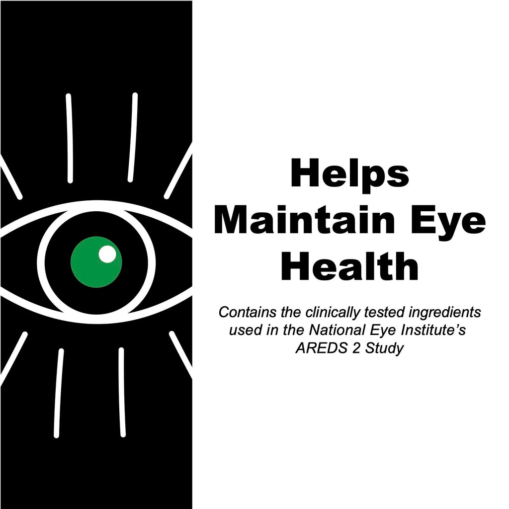GENERIC4ME AREDS 2 SoftGels, 500 mg Vitamin C, 400 IU Vitamin E, 10 mg Lutein, 2 mg Zeaxanthin, 80 mg Zinc, 2 mg Copper - Supports Eye Health - 120 Mini SoftGels (Two Month Supply)