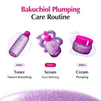 EQQUALBERRY Bakuchiol Plumping Serum | 0.5% Bakuchiol Retinol Alternative | Pore Minimizer for Sensitive Skin | Niacinamide & Peptide Wrinkle Care | Korean Skincare (1.01oz / 30ml)