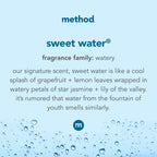 Method Foaming Hand Soap, Sweet Water, Paraben and Phthalate Free, 10 Fl Oz (Pack of 6)