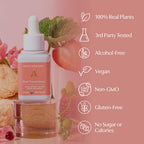 Apothékary Rosé-Tinted Glasses, Supports a Balanced Mood & Focus, Alcohol-Free, Wine-Inspired Herbal Liquid Drops with Schisandra Berry & Lion's Mane Mushroom, Certified Organic, 4 fl oz, 100 Servings